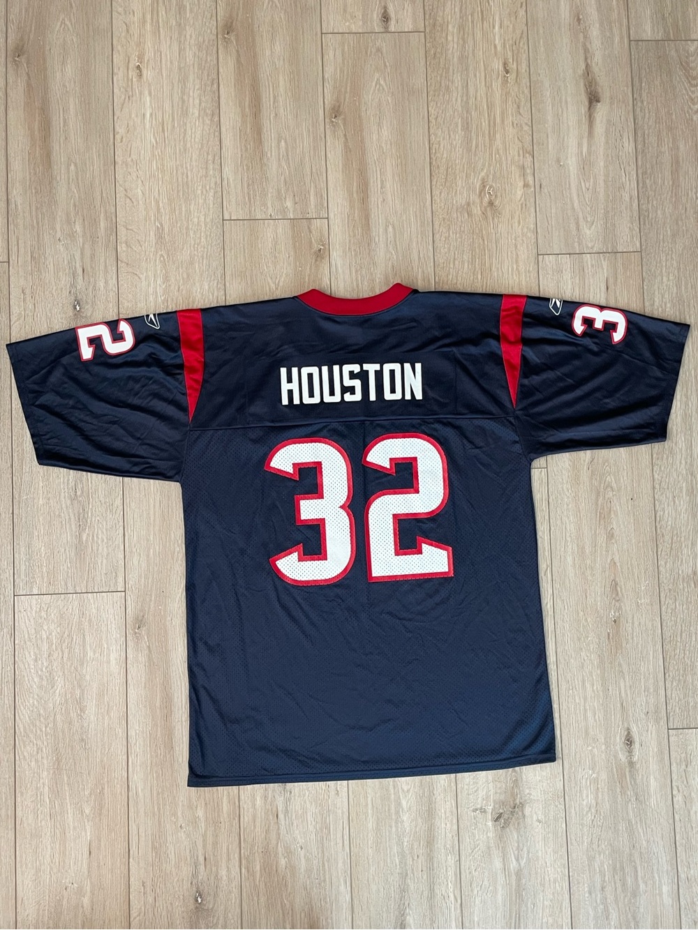 Vintage Reebok Houston Texans Equipment Football Jersey